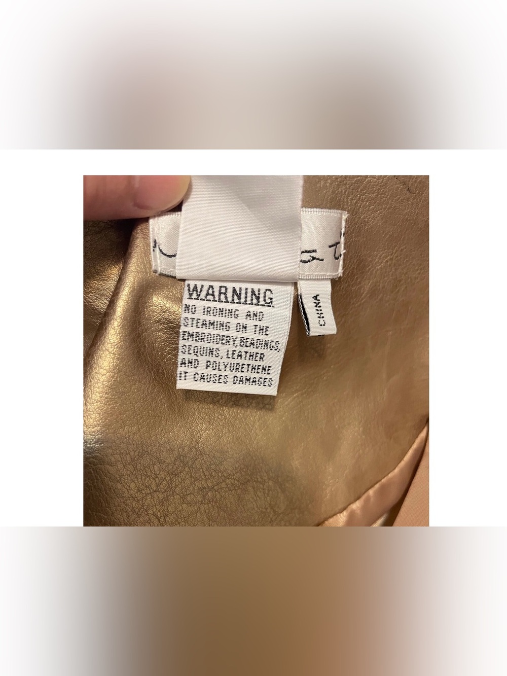 Mattina J. Metallic Gold Embroidered Button-Up Women's Jacket, 14. - Picture 5 of 12